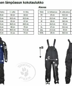 Snow Fox Snow Fox Ice Two-piece Thermal Suit Black/Blue Size:M -Fishing clothing Shop 19991ae5 7a2d 4bb6 ba0b bf626f8b5983