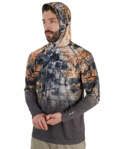 FHM FHM Mark Hoodie V2 Grey Orange UPF 50+ Fishing Shirt Size:l -Fishing clothing Shop 219de880 499f 4cc4 95b5 dfc5e8a3572e
