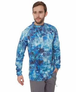 FHM FHM Mark Evo Aqua Blue UPF 50+ Fishing Shirt Size:M -Fishing clothing Shop 2f9e9d74 528b 4d70 b33f 991535f5fade