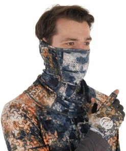 FHM FHM Mark Mask UPF 50+ Grey Orange Face Mask -Fishing clothing Shop 5448ed5d 9a15 412d 93cd b8ee9e5cab45