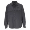Fladen Fladen UV50+ Fishing Shirt, Gray Size:l