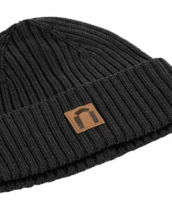 North Outdoor North Outdoor KIR Merino Wool Beanie, Black