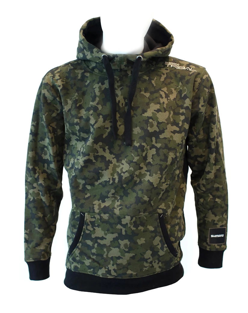Shimano Shimano Tribal Hoody, Camo Size:S 4 Shimano Shimano Tribal Hoody, Camo Size:S - Image 4