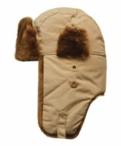 Snow Fox Snow Fox Thermo Plus Hat, Beige Size:XL