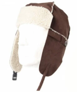 Snow Fox Snow Fox Sheep Hat, Brown Size:XL
