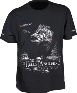 Dragon Dragon Hells Anglers Perch T-Shirt Size:l