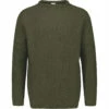 North Outdoor North Outdoor Kaski Merino Wool Jumper, Olive Green Size:XXL