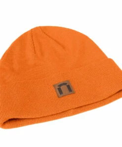 North Outdoor North Outdoor Base Merino Wool Beanie, Burnt Orange